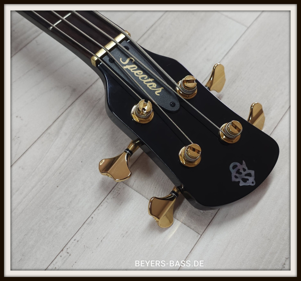 Spector Euro Artist 50th Anniversary Ian Hill, Solid Black, Signature, Limited Edition, 2nd Hand
